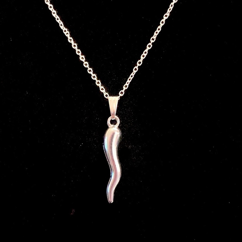Italian Horn Cornicello Protection Necklace